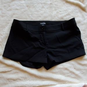 Bebe black shorts